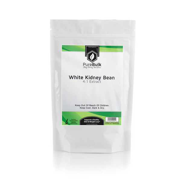 PureBulk White Kidney Bean Extract Container:Bag Size:100g Powder 100g Bag