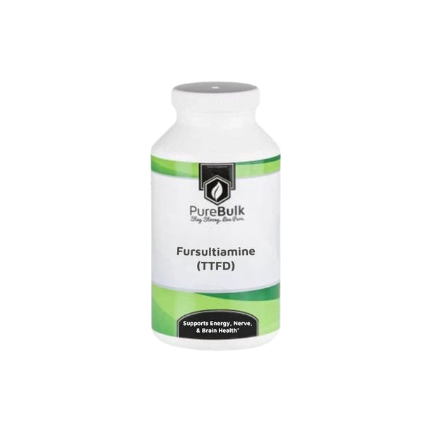Fursultiamine (TTFD) | Vitamin B1 for Energy & Nerve Health – PureBulk ...