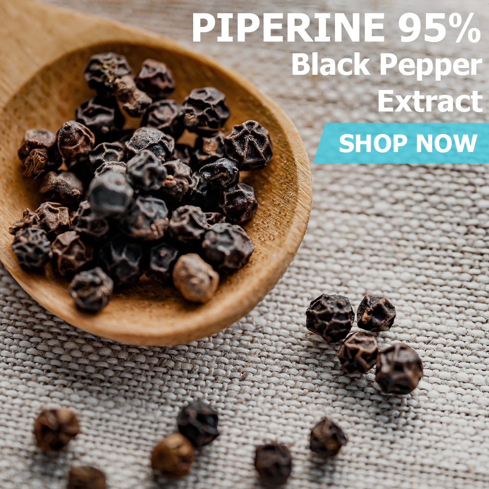 Piperine 95% (Black Pepper Extract)