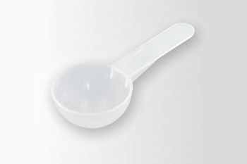 5ml black plastic spoon measuring scoop
