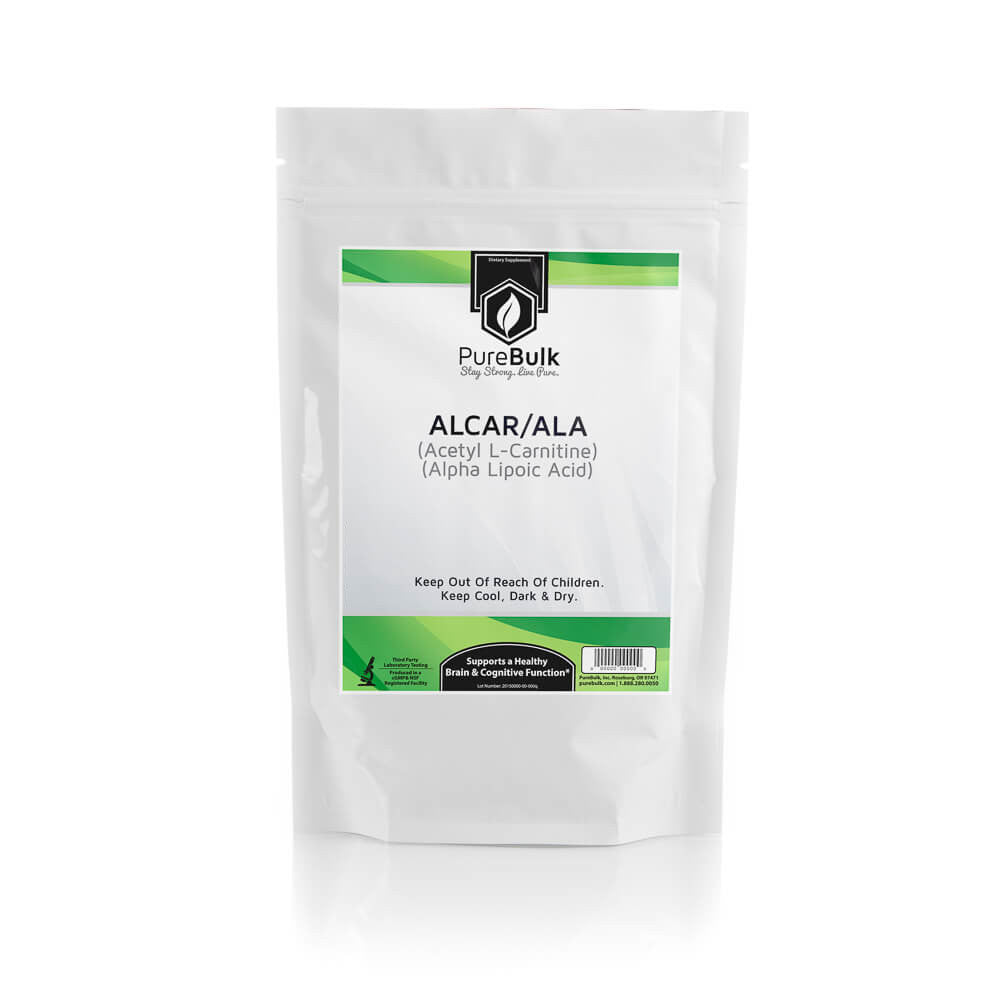 ALCAR/ALA Blend for Antioxidant, Mood, & Energy Support PureBulk, Inc. ALCAR/ALA Blend for Antioxidant, Mood, & Energy Support PureBulk, Inc.