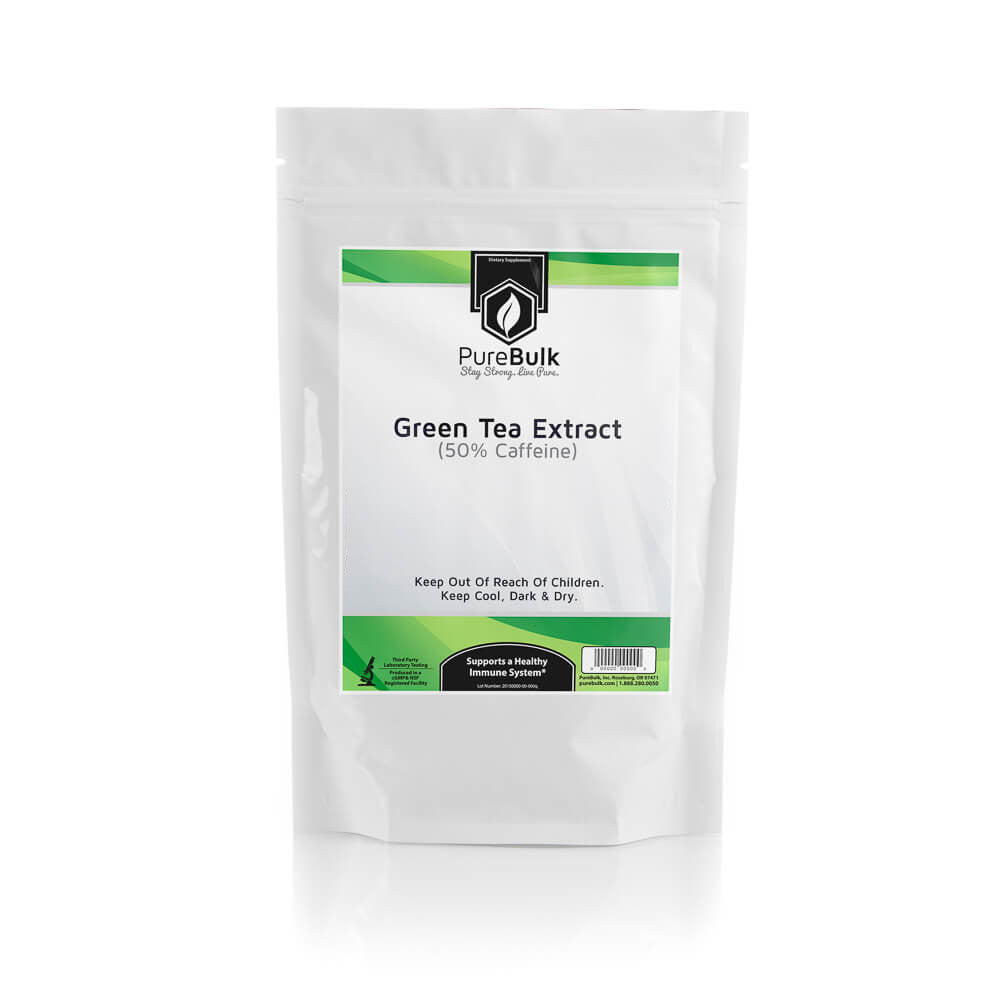 Green Tea Leaf Extract (50% Caffeine) Powder