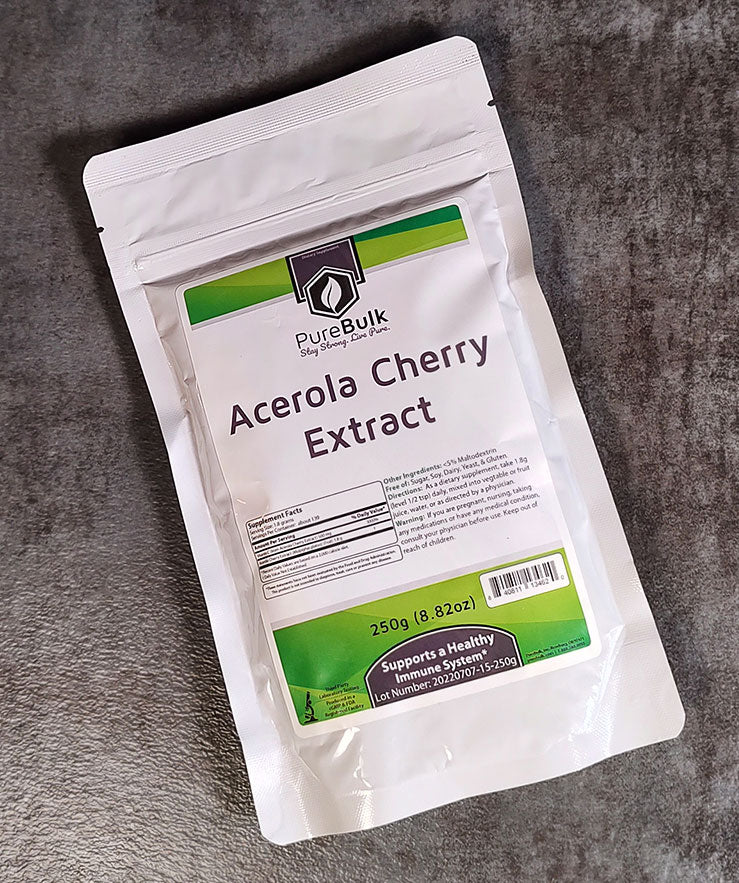 Acerola Cherry Extract (25% Vitamin C) Powder