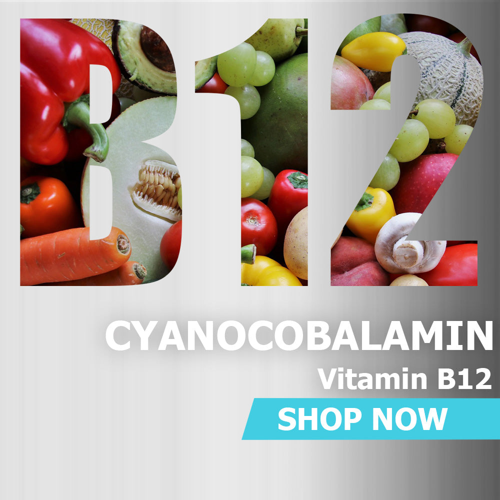 Cyanocobalamin Pure (Vitamin B12) Powder Bulk