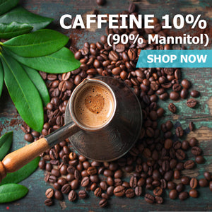 Caffeine Powder 10% (90% Mannitol)