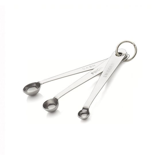 3 Piece Stainless Steel Measuring Spoon Set