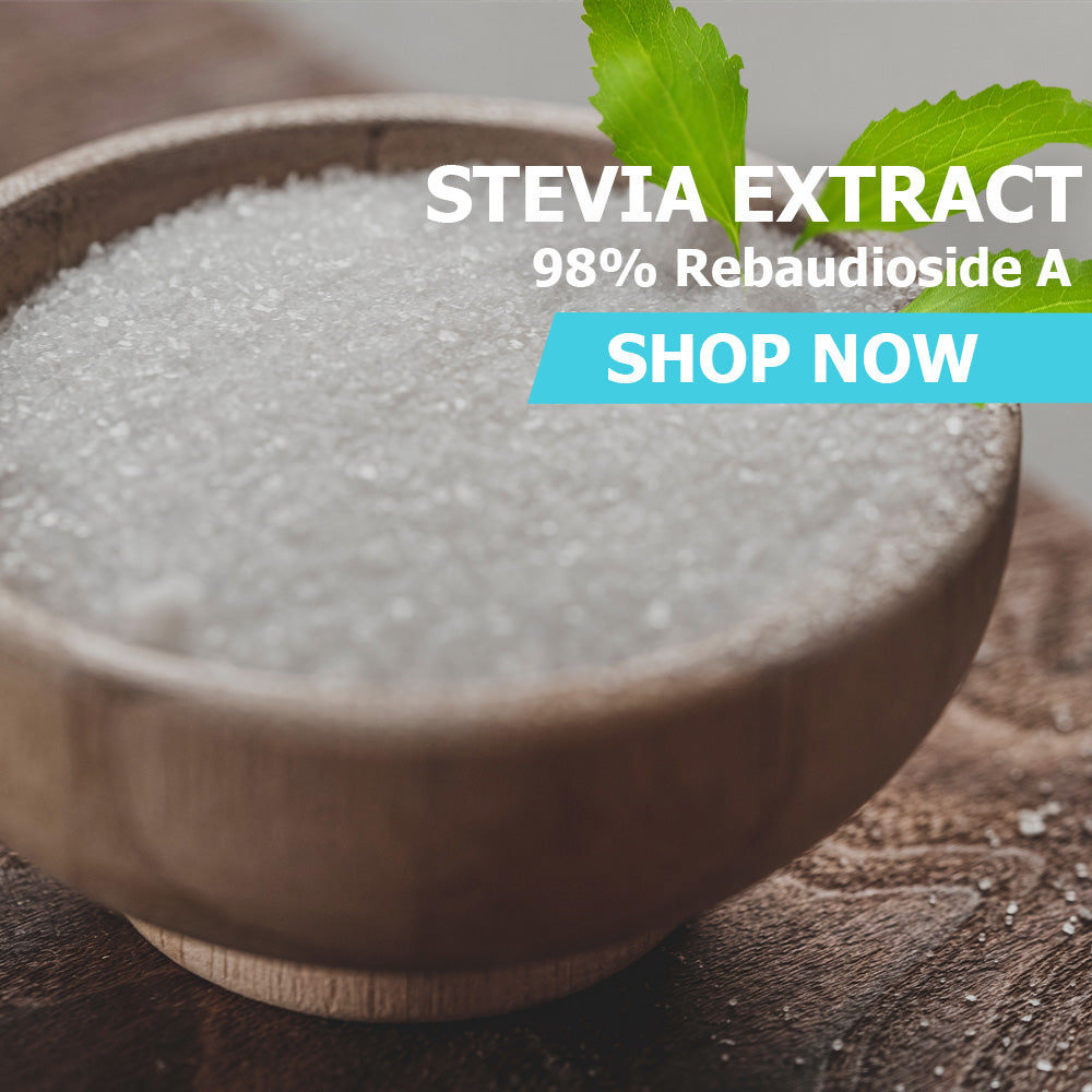 Stevia Leaf Extract (98% Rebaudioside A) Powder